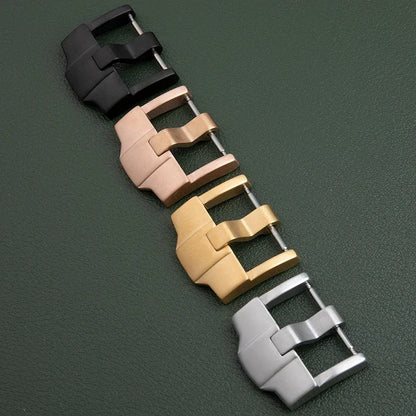 Bracelet de montre en acier inoxydable, 20mm 24mm, boucle à goupille, adapté au bracelet AP, en cuir et caoutchouc, accessoires