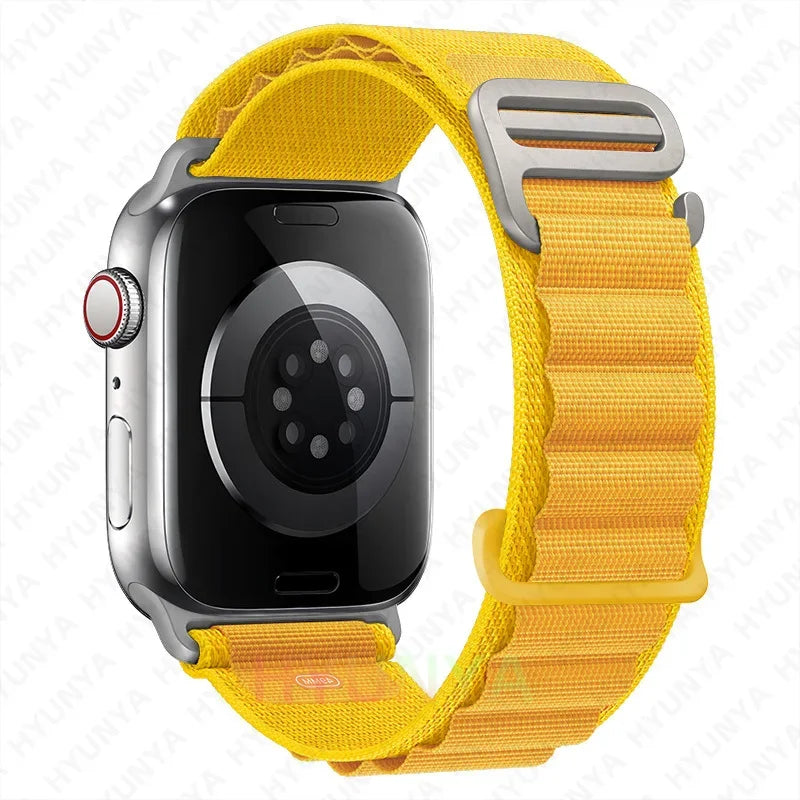 Cinturino per Apple Watch, bracciale alpino per cinturino Apple Watch Ultra 2 3, cinturino 45mm 49mm 42mm 46mm 44mm 41mm 40mm, cinturino Iwatch serie 11 9 8 7 SE 10