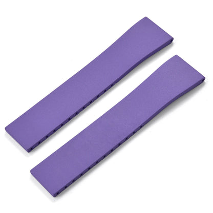 Nouveau bracelet de montre CTS FKM boucle en or papillon à dégagement rapide 16mm 18mm 19mm 20mm 21mm 22mm bracelets de montre en caoutchouc CTS pour couper à la taille