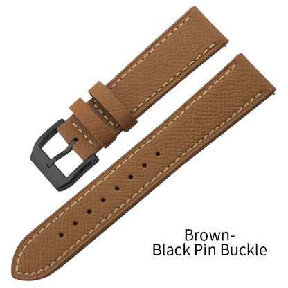 Bracelet de montre en cuir de vache véritable à dégagement rapide, 20mm 21mm 22mm, pour IWC Pilot Oris Hamilton MIDO SEIKO SKX 5 Rolex