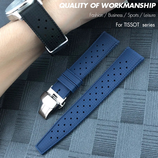 Cinturino per orologio in gomma colorata per immersioni, cinturino in silicone, Tissot, Tudor, Certina, SeATM, SKX, Samsung ORIS, 19mm, 20mm, 21mm, 22mm, 18mm