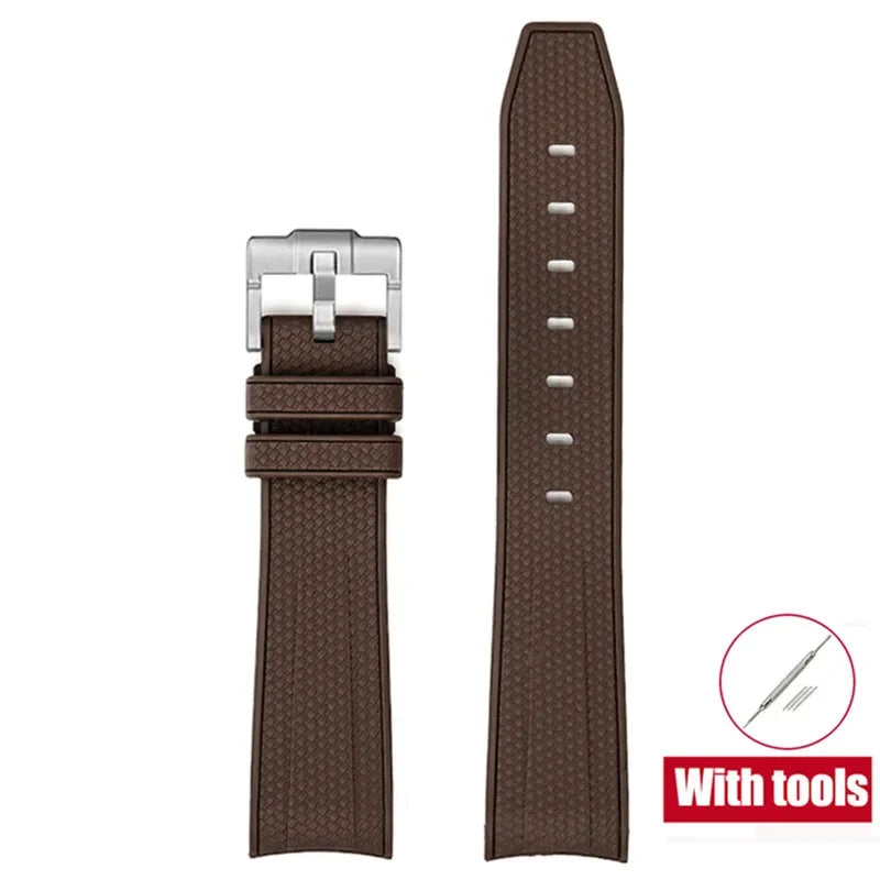 Bracelet de plongée Joint MoonSwatch 20mm pour Omega X Swatch hommes femmes Arc extrémité incurvée Bracelet en caoutchouc TPU pour outils de Bracelet de montre Rolex