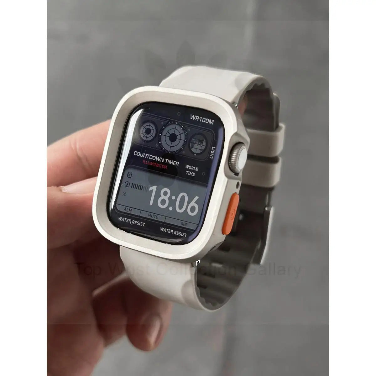 Silicone Strap + TPU Case for Apple Watch Band Ultra2 49mm 46mm 44mm 45mm 42mm 41mm 40mm