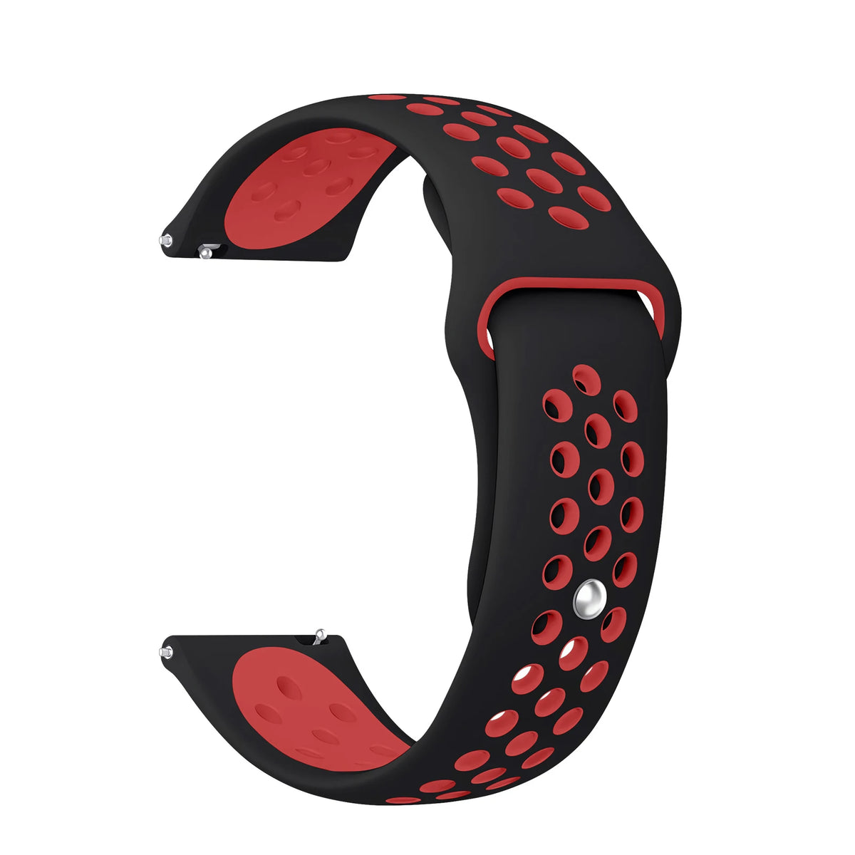 Cinturino in silicone da 20 mm 22 mm, per Amazfit Bip 6 5/GTS 3/2/2e/GTS2 Mini/GTR 3 Pro/42 mm/47 mm/2/2e/Stratos 2/3 Pro Sport Correa