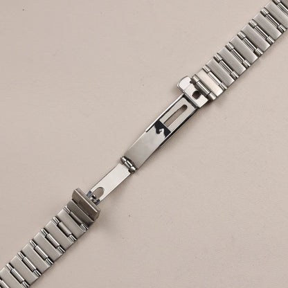 Bracelet de montre en acier inoxydable fin et solide, 22x14mm/16x11mm, boucle pliante, accessoires pour montre Omega Constellation