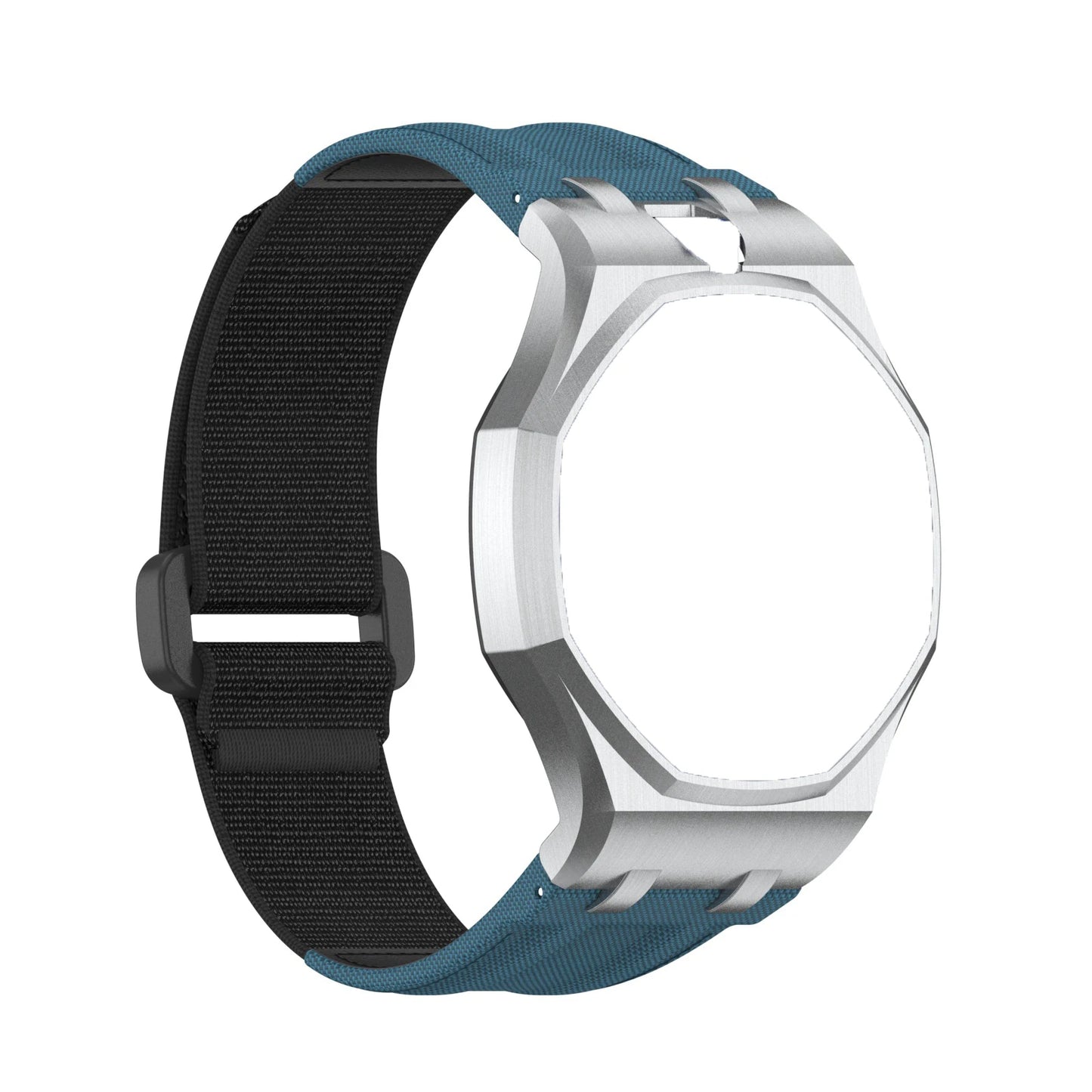 Bracelet de montre tout-en-un en toile Oxford et nylon pour Swatch AP Royal POP, kit de conversion de montre de poche en montre-bracelet, adaptateur, pièces de modification