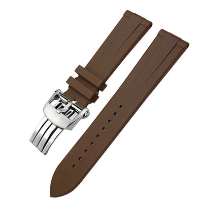 Bracelet de montre en caoutchouc fluoré FKM à dégagement rapide, 21mm 22mm, pour Breitling Navitimer Avenger Superocean, bracelet de montre souple coloré