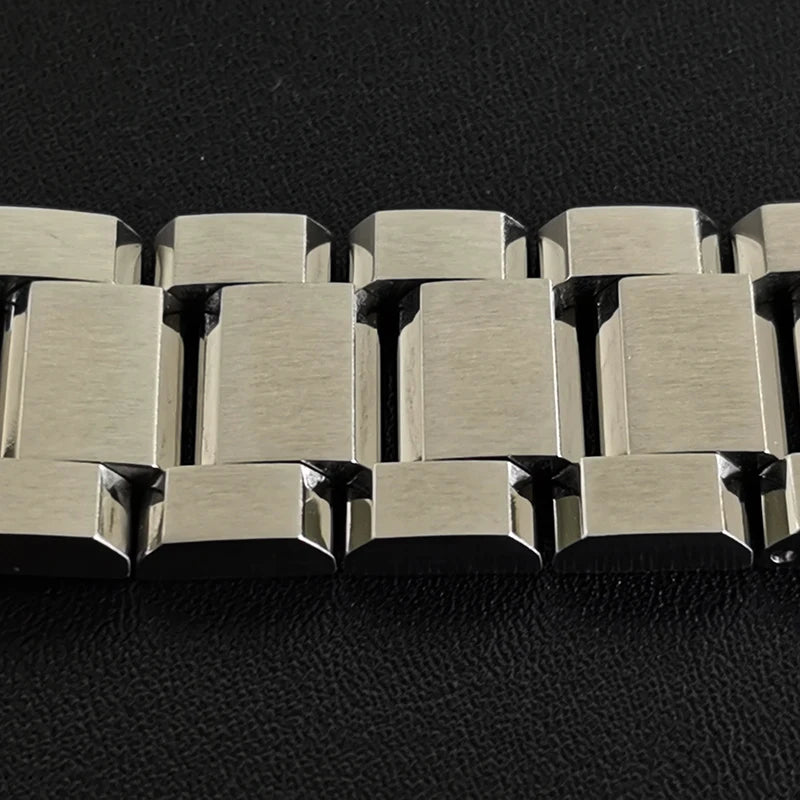 Bracelet en acier inoxydable Caesar Three Board pour montre de plongée Seiko série Sumo SBDC001 / SBDC003 / SBDC031 / SBDC033 / SBDC081