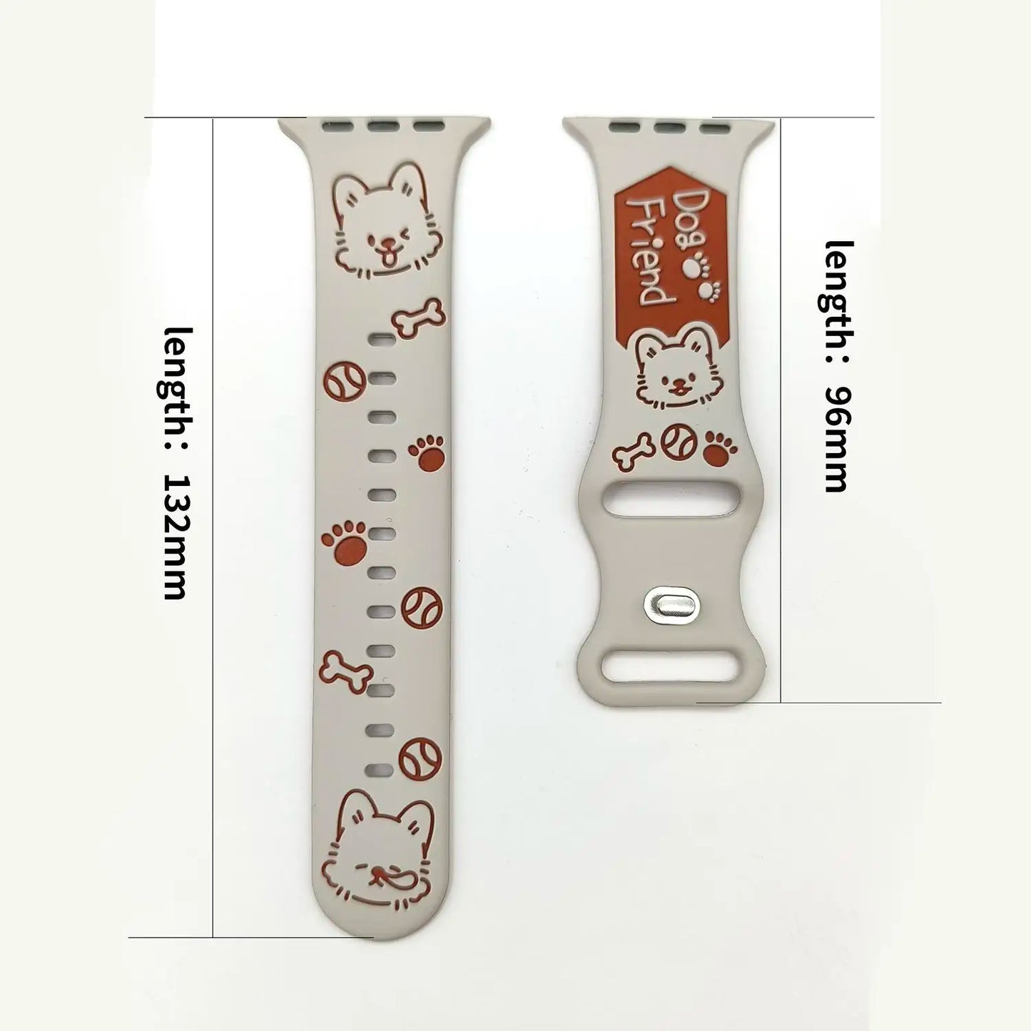 Cute Watch Band for Apple Watch 46mm 42mm 49mm 44mm 40mm 45mm 41mm 38mm, Compatible with iWatch Series 11 10 Ultra SE 3 9 8 7 6 5