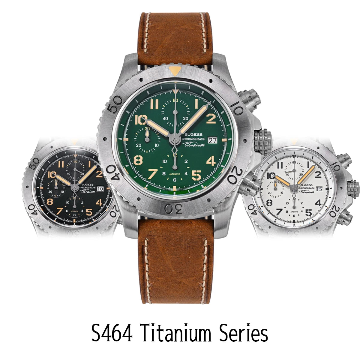 Reloj automático Sugess para hombre S464