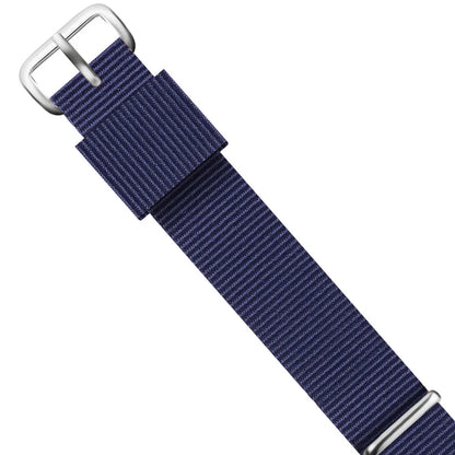 Cinturino per orologio da uomo e da donna, in nylon premium da 18mm e 20mm, color oro rosa e argento, per Daniel Wellington