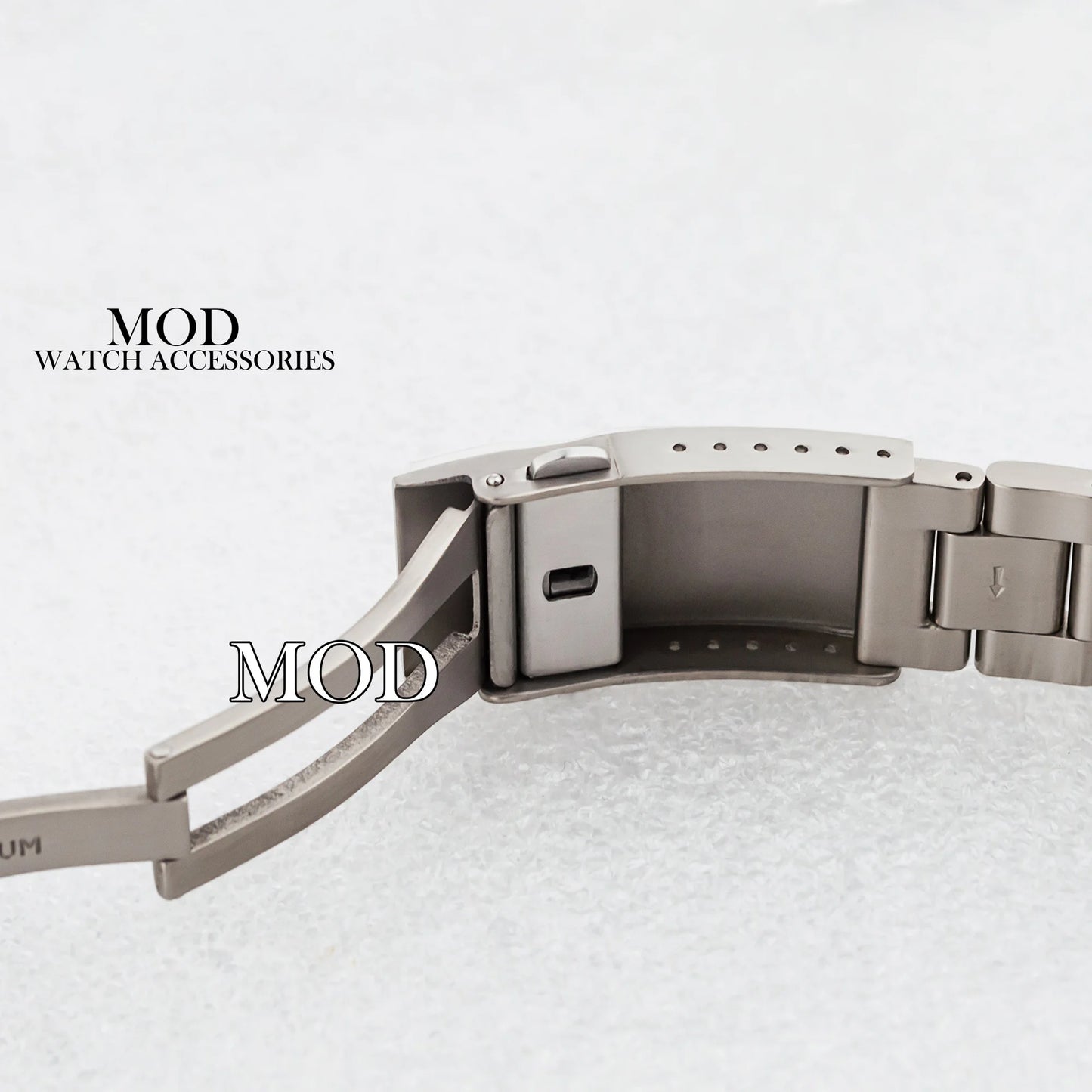 Bracciale per orologio in titanio pieno da 20 mm, per SUB GMT, accessori per orologi di alta qualità, ricambi per orologi MOD, cinturino per orologio in titanio