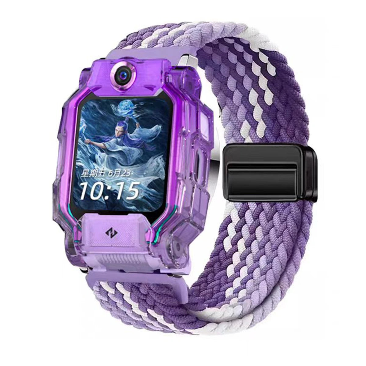 Bracciali intrecciati per bambini, bracciale elastico magnetico per smartwatch Imoo Xiaotiancai, telefono D2 Z11 Z10 Z6 Z7 Z1