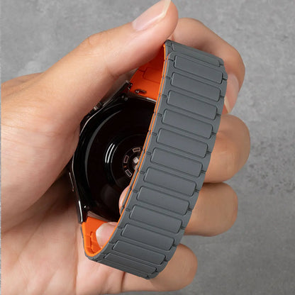 Bracelet en silicone magnétique pour Huawei GT6/GT5/GT4/GT3/Watch5 |   Bracelet d'été respirant pour Redmi Watch 5 Active Lite 3 Active Lite