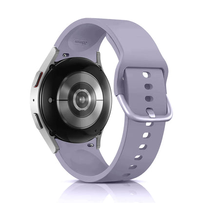 Bracelet en Silicone pour Samsung Galaxy Watch 7 6 5 4 44mm 40mm pro 45mm Sport 20mm Bracelet de montre Galaxy Watch6 Classic 43mm 47mm
