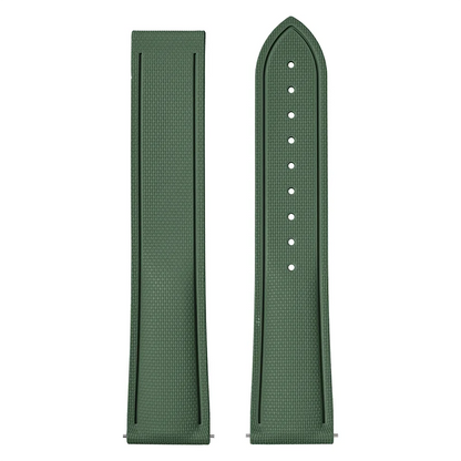 Cinturino in gomma fluorurata per Omega Seamaster 20mm 21mm 22mm FKM, cinturino universale a sgancio rapido, accessori per Rolex e Tudor