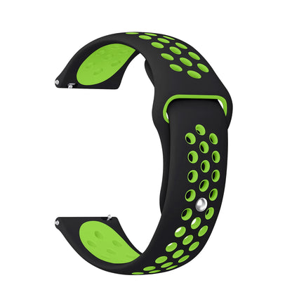 Cinturino in silicone da 20 mm 22 mm, per Amazfit Bip 6 5/GTS 3/2/2e/GTS2 Mini/GTR 3 Pro/42 mm/47 mm/2/2e/Stratos 2/3 Pro Sport Correa