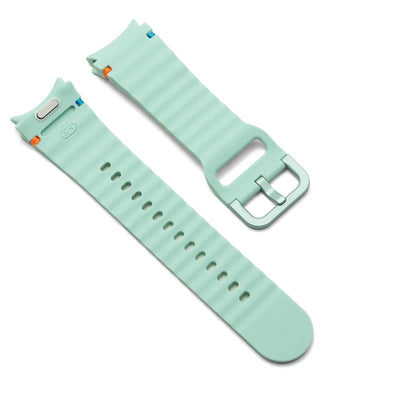 Cinturino originale in silicone senza spazi, regolazione rapida, per Samsung Galaxy Watch 7 6 5 4 40mm 44mm, 5Pro 45mm 6 Classic 43mm 47mm