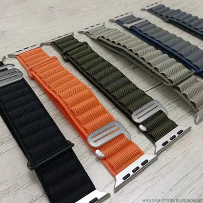 Cinturino per Apple Watch, bracciale alpino per cinturino Apple Watch Ultra 2 3, cinturino 45mm 49mm 42mm 46mm 44mm 41mm 40mm, cinturino Iwatch serie 11 9 8 7 SE 10