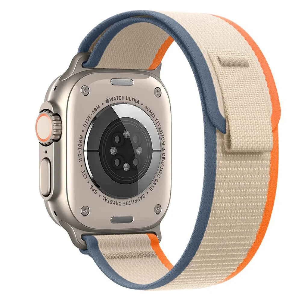 适用于 Apple Watch Ultra 3 2 的 Trail 回环式表带，49mm 46mm 44mm 45mm 40mm 41mm 42mm，兼容 iWatch 系列 11 10 SE 9 8 7 的表带 Correa