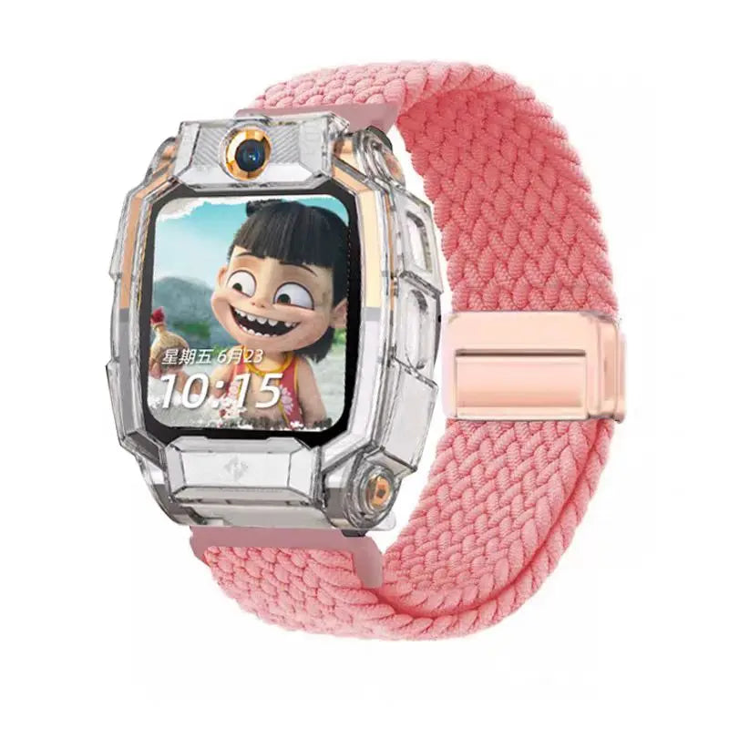 Bracciali intrecciati per bambini, bracciale elastico magnetico per smartwatch Imoo Xiaotiancai, telefono D2 Z11 Z10 Z6 Z7 Z1