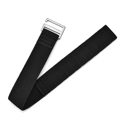 Bracelet de montre élastique en Nylon, 20mm 22mm, pour Delugs, bracelet à boucle à crochet Anthracite, réglable, confortable, bracelet de remplacement pour montre de sport