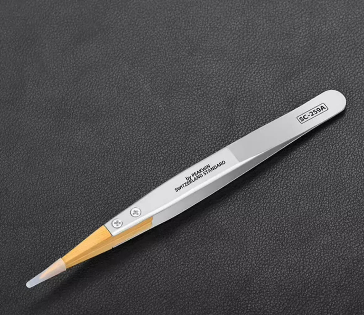 Pincettes en buis, pincettes antimagnétiques de précision, pièces isolées et non endommagées, outils de réparation de montres