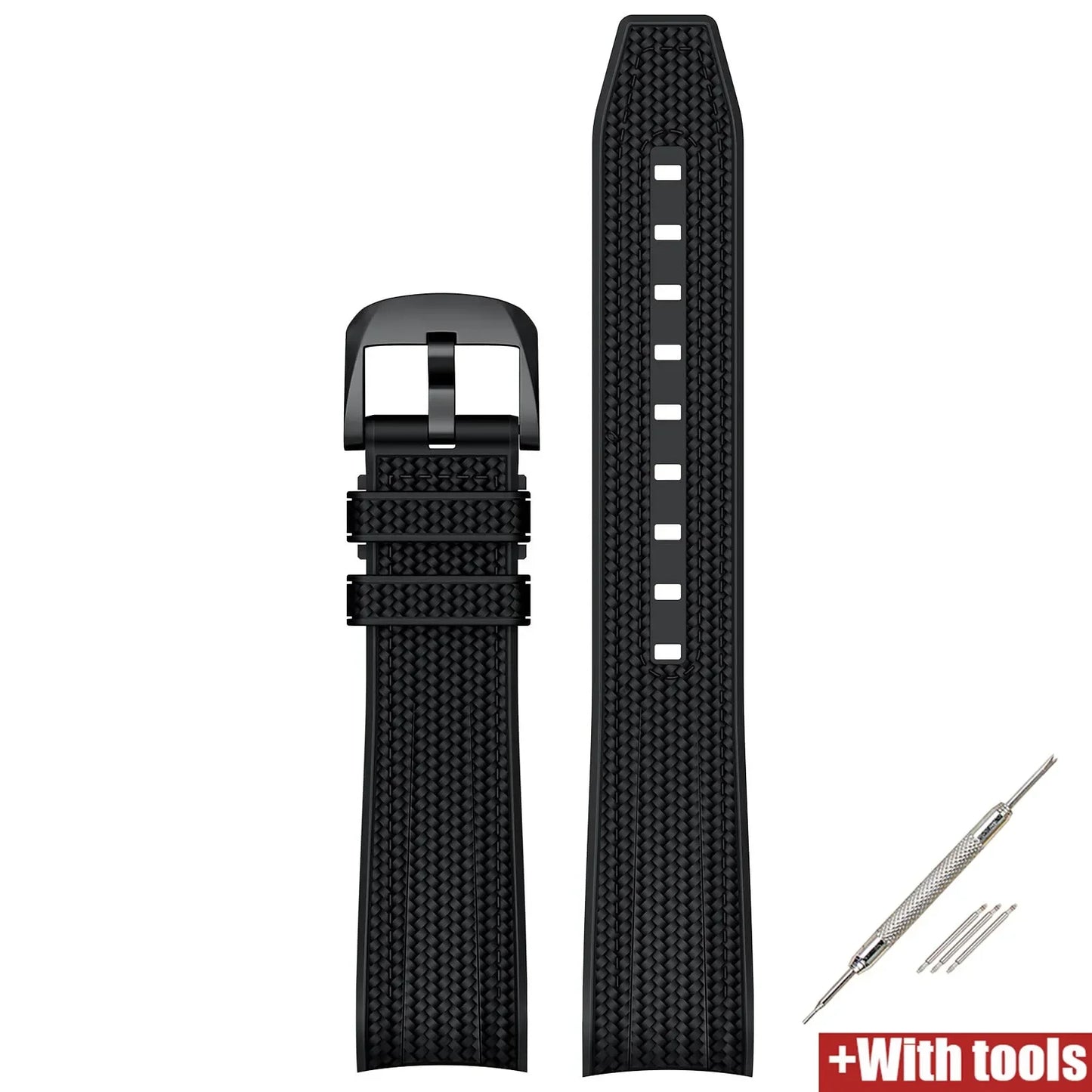 Per Swatch X Omega Joint MoonSwatch 20mm Cinturino a Sgancio Rapido Uomo Donna Estremità Curva Trama Silicone Gomma Cinturino Orologio Bracciale Strumento