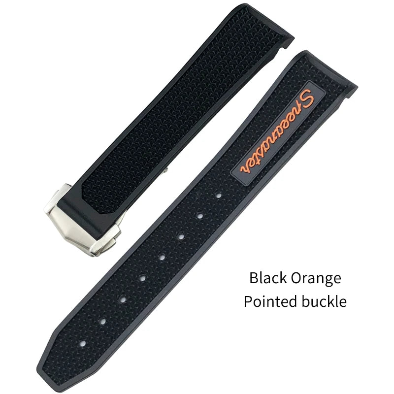 Uhrenarmband aus Naturkautschuk für Herren, Uhrenarmband für Omega Speedmaster Seam84300, weiches Silikon, Moonwatch S, 20 mm, 19 mm, 21 mm, 22 mm, 18 mm