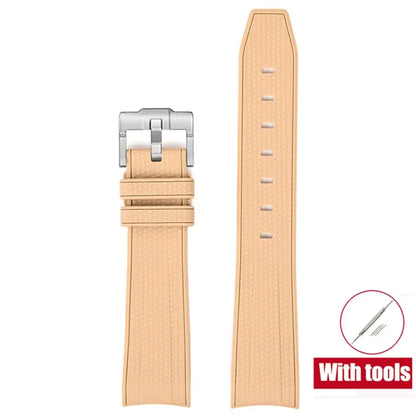 Bracelet de plongée Joint MoonSwatch 20mm pour Omega X Swatch hommes femmes Arc extrémité incurvée Bracelet en caoutchouc TPU pour outils de Bracelet de montre Rolex