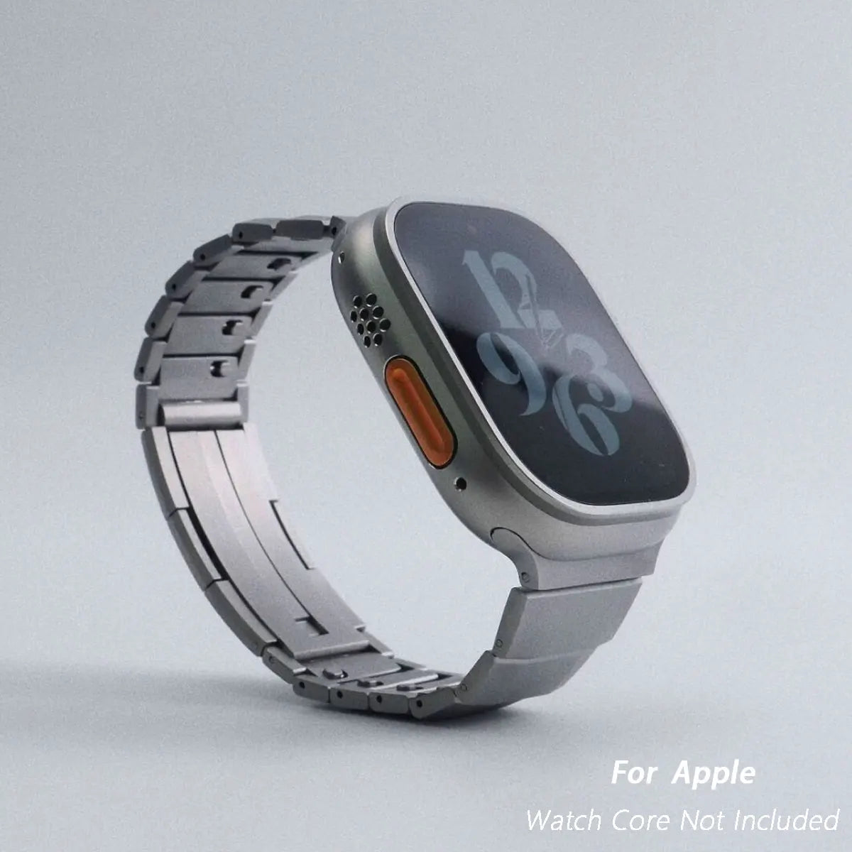 Bracelet de luxe en acier inoxydable pour Apple Watch Ultra 2 10 9 8 7 6 5 4, bracelet en métal pour iWatch 40mm 41mm 42mm 45mm 46mm 49mm