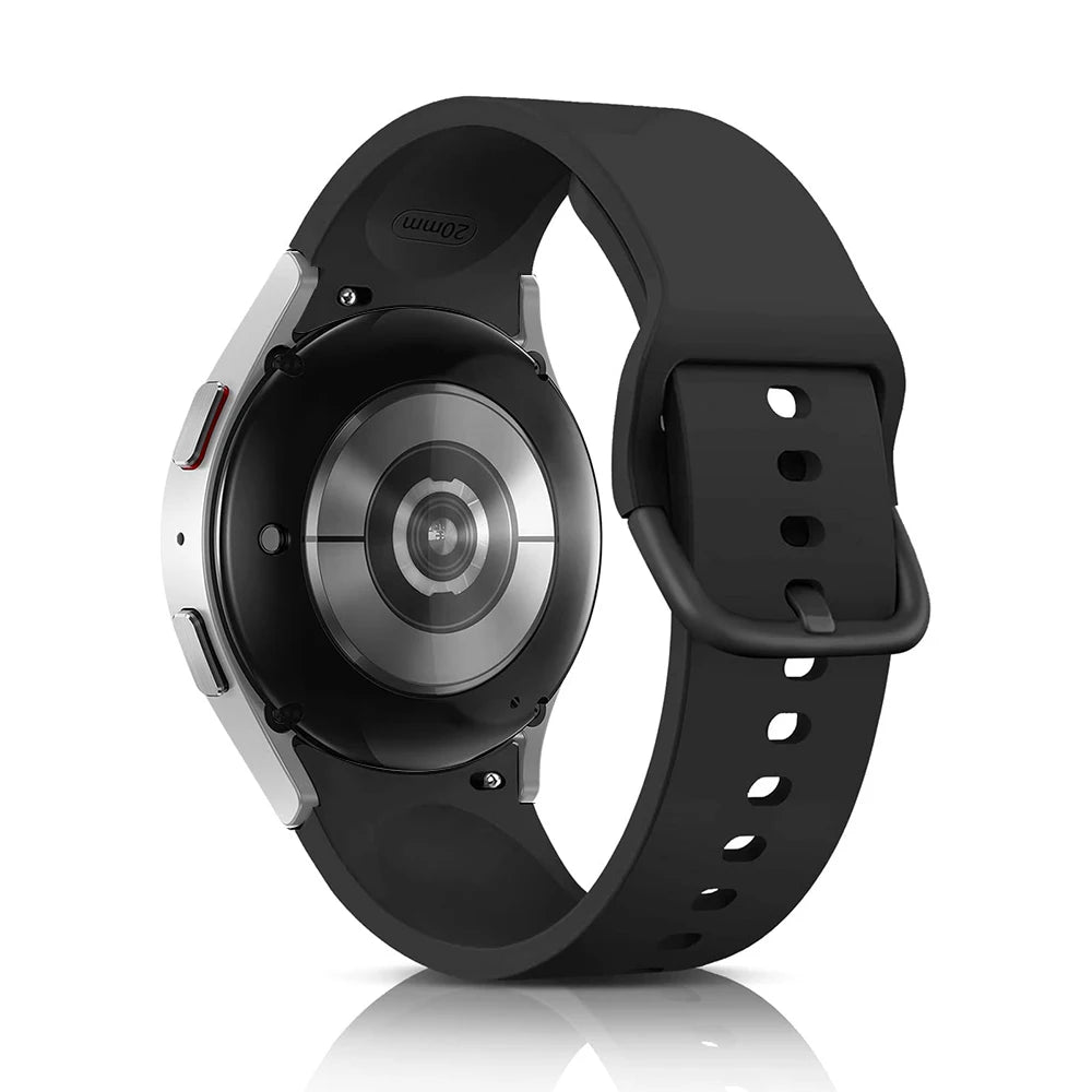 Bracelet en Silicone pour Samsung Galaxy Watch 7 6 5 4 44mm 40mm pro 45mm Sport 20mm Bracelet de montre Galaxy Watch6 Classic 43mm 47mm