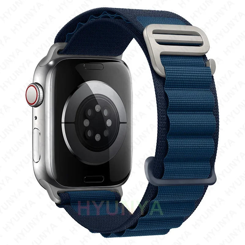 Cinturino per Apple Watch, bracciale alpino per cinturino Apple Watch Ultra 2 3, cinturino 45mm 49mm 42mm 46mm 44mm 41mm 40mm, cinturino Iwatch serie 11 9 8 7 SE 10