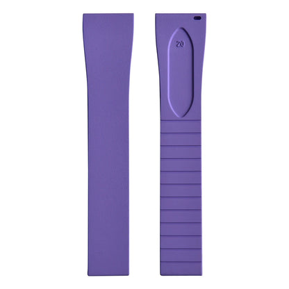 New CTS FKM watch strap 16mm 18mm 19mm 20mm 21mm 22mm quick-release butterfly clasp watch strap, CTS rubber strap for cutting to size