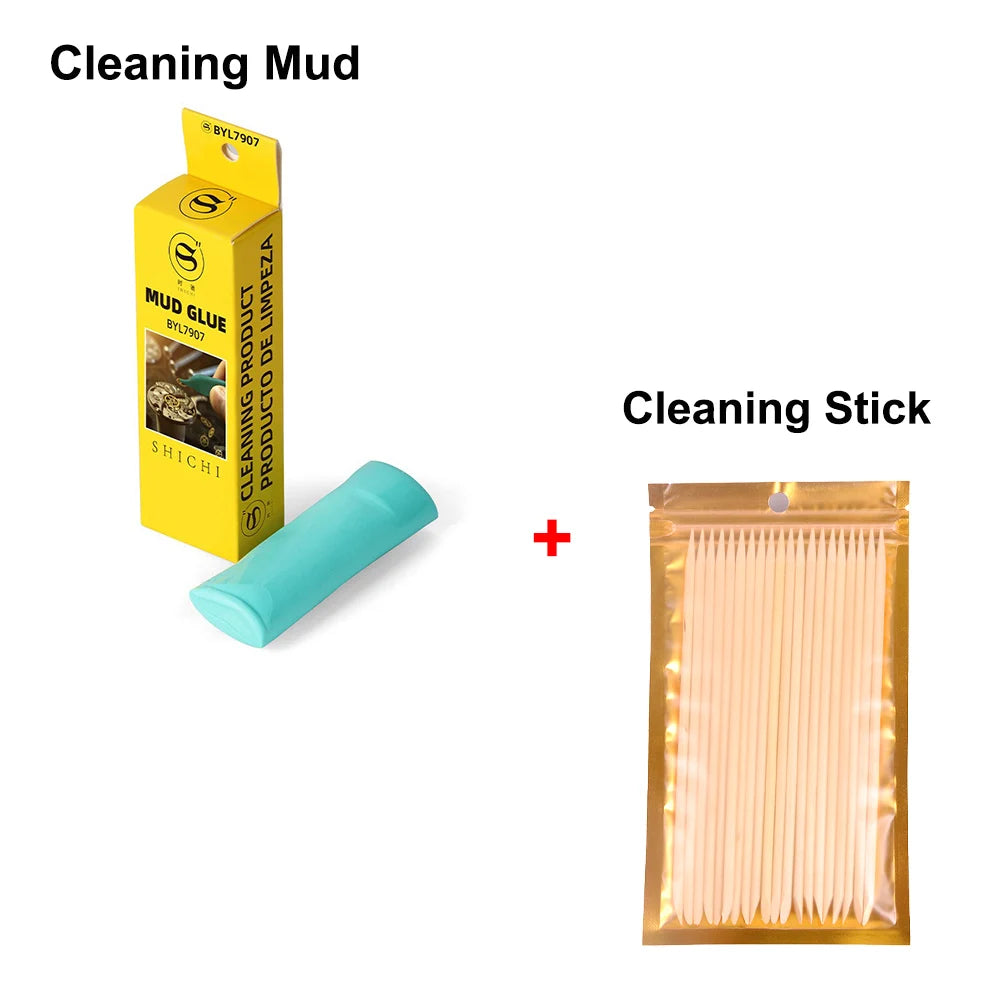 Pâte nettoyante professionnelle Rodico pour cadrans de montres, type Bergeon 6033 7033, vert, outil de dépoussiérage pour horlogers