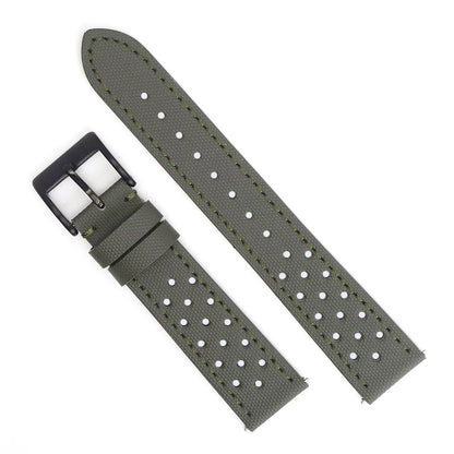 Cinturino per orologio in tessuto di vela in nylon di alta qualità 18mm 19mm 20mm 22mm cinturino da corsa rally cinturino per orologio traspirante perforato a sgancio rapido per uomo