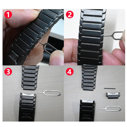 Luxury Stainless Steel Bracelet for Samsung Galaxy Watch 8 Classic 46mm 44mm 40mm, Professional Strap for Samsung Galaxy Ultra Correa