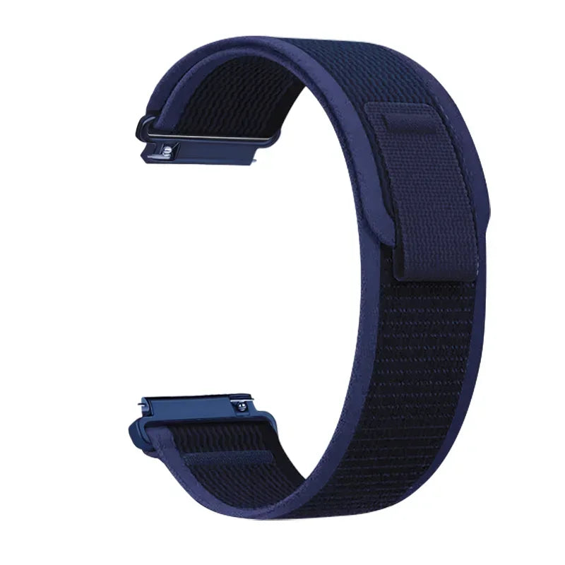 Sangle à boucle en Nylon pour Garmin Forerunner 965 955 570 970 165 55, 20mm 22mm, Bracelet Garmin Venu 3-2/Active 6-5/Vivomove Trend