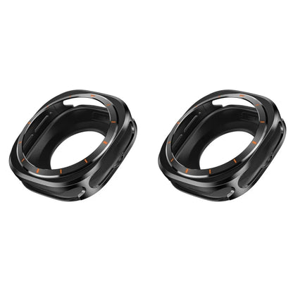 BUSKOZ 1/2pc Étui de protection en métal pour Samsung Galaxy Watch Ultra, sans film protecteur d'écran, accessoires