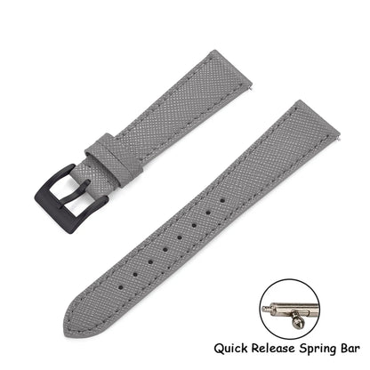 Cinturini per orologi in pelle di vitello di qualità cinturini per orologi in pelle Saffiano 18/19/20/21/22/23/24mm cinturini accessori per orologi