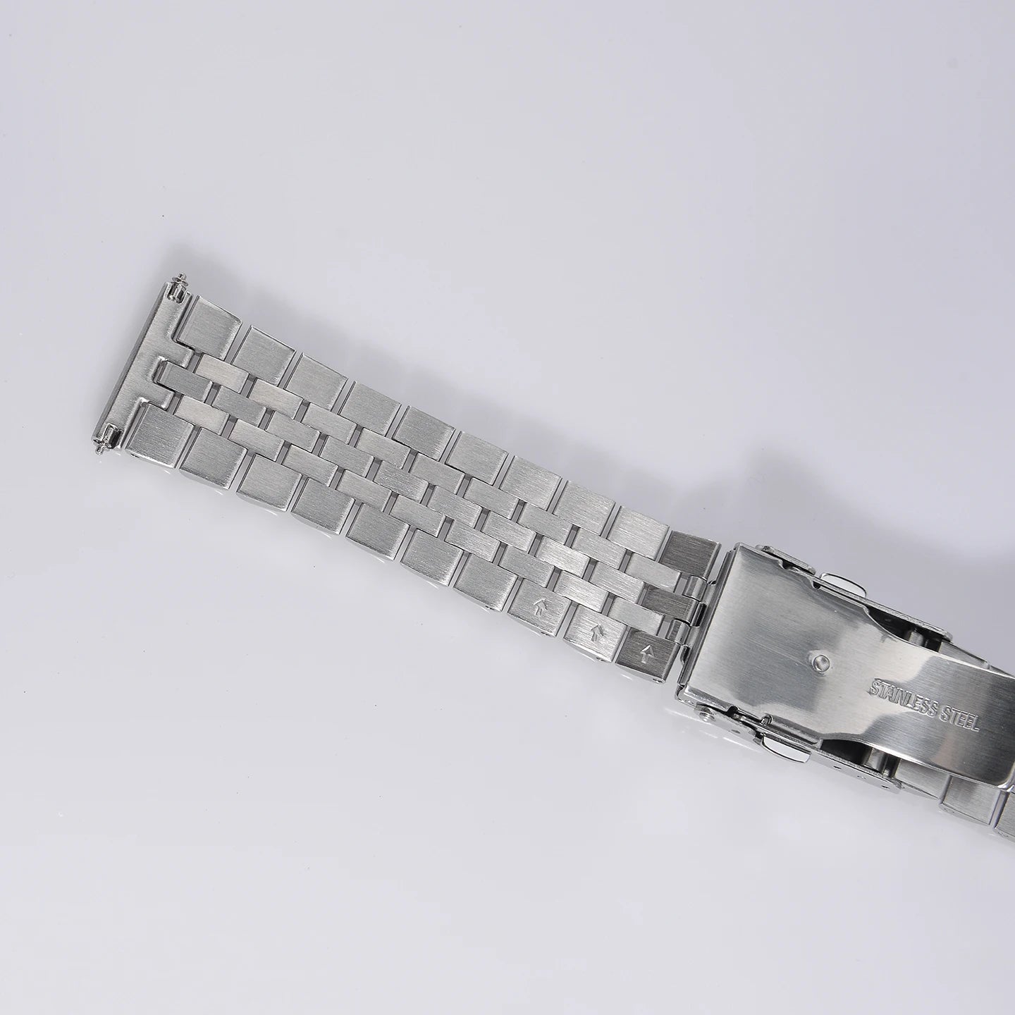 Bracelet de montre Jubilee à extrémités plates en acier inoxydable de 22 mm pour Seiko SBBN031/SNE497