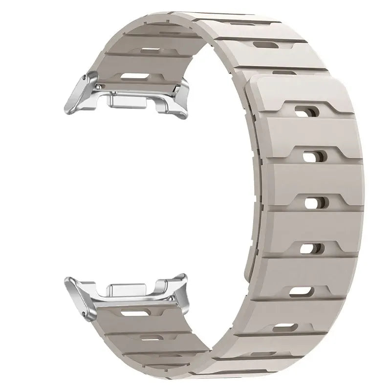 Bracelet magnétique bicolore pour Galaxy Watch 9/8 40/44mm 8Classic 46mm, bracelet sport pour Galaxy Watch Ultra 2 47mm