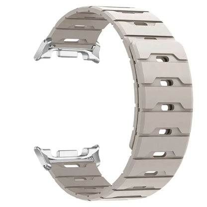 Bracelet magnétique bicolore pour Galaxy Watch 9/8 40/44mm 8Classic 46mm, bracelet sport pour Galaxy Watch Ultra 2 47mm
