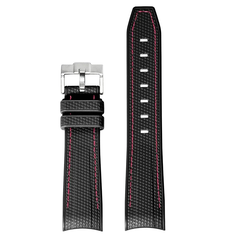 Bracelet de plongée Joint MoonSwatch 20mm pour Omega X Swatch hommes femmes Arc extrémité incurvée Bracelet en caoutchouc TPU pour outils de Bracelet de montre Rolex