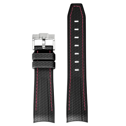 Bracelet de plongée Joint MoonSwatch 20mm pour Omega X Swatch hommes femmes Arc extrémité incurvée Bracelet en caoutchouc TPU pour outils de Bracelet de montre Rolex