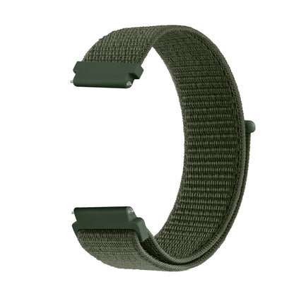 Bracelet en Nylon de 18mm pour Garmin Vivoactive 4s/3S/2S Venu2S/3S, pour femmes fossile Gen 4/6 5E 42mm Huawei Watch GT 4/GT4 41mm