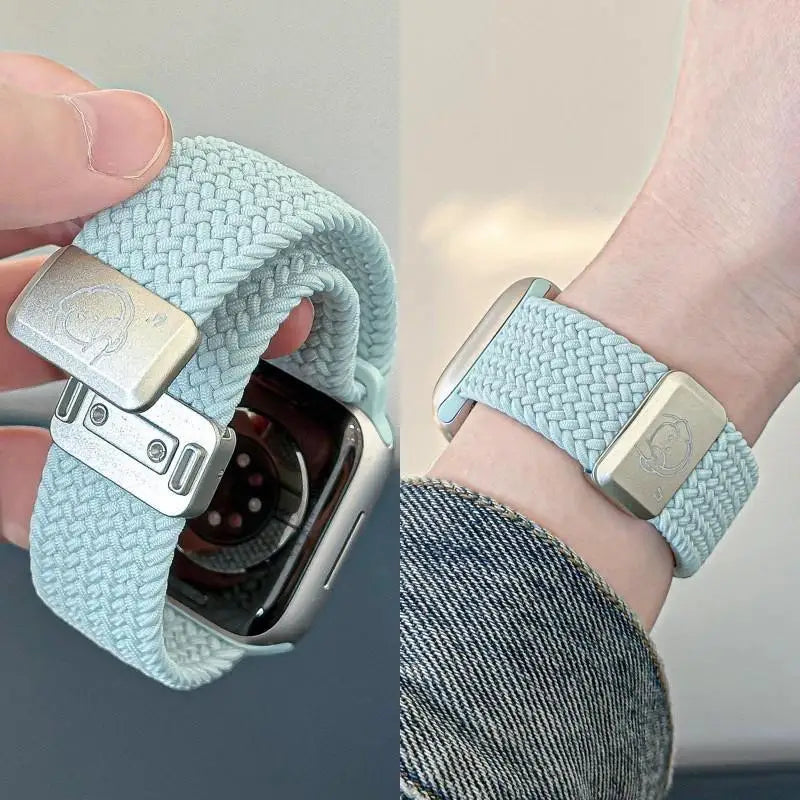 Magnetic Nylon Braided Bracelet for Redmi 3 Active 5 Active 5 Lite Redmi Watch Series 5 4 3 Lite Redmi Watch 6 5 4