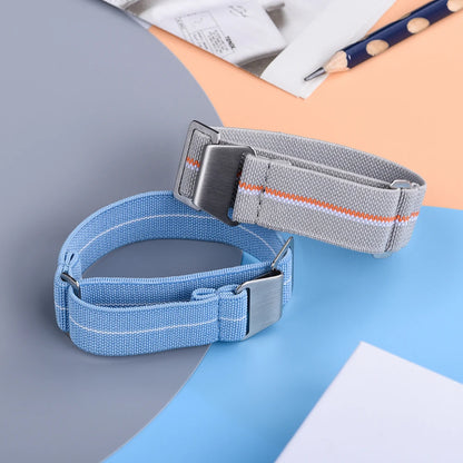 French Army Nylon Strap from the 60s, 20mm 22mm, for Parachute, Elastic, Nylon, Black, Blue, Green, Grey, Universal Fabric Watch Strap for Men