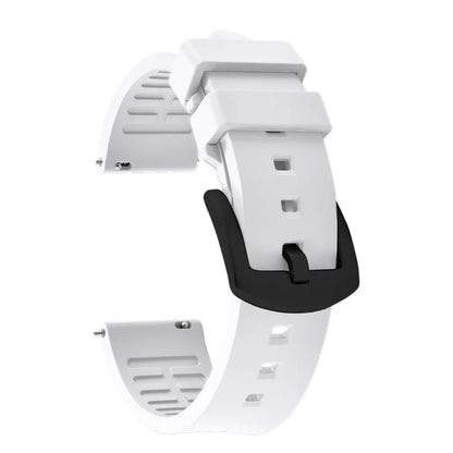 18/19/20/21/22/23/24mm FKM Rubber Watch Strap Diving Sports Quick Release Rubber Bracelet for Tissot/Seiko/Omega Watch Band