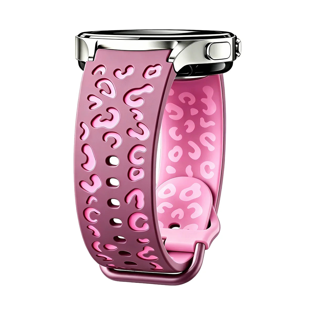 Bracelet de montre lumineux gravé bicolore, compatible avec Samsung Watch 7/6/5/4/FE, bracelet de montre sport en silicone lumineux (40/44 mm)
